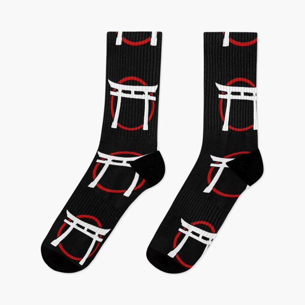 Artikelvorschau, Rotes minimalistisches weißes Torii-Tor: Gelassenheit entworfen und verkauft von RiciPaneto.