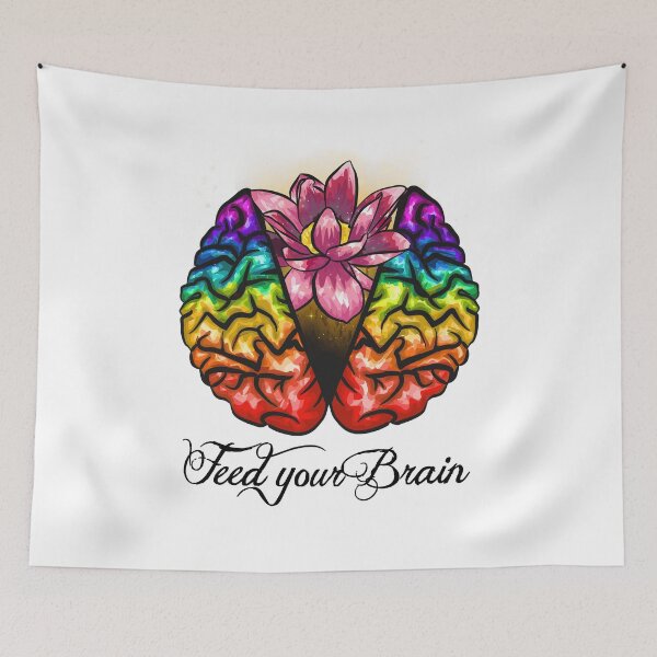 Item preview, Feed your Brain designed and sold by EmmeBi-graphic.