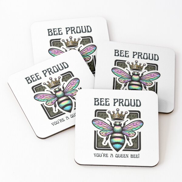 Item preview, Bee proud You're a queen bee! designed and sold by DShirtRepublic.