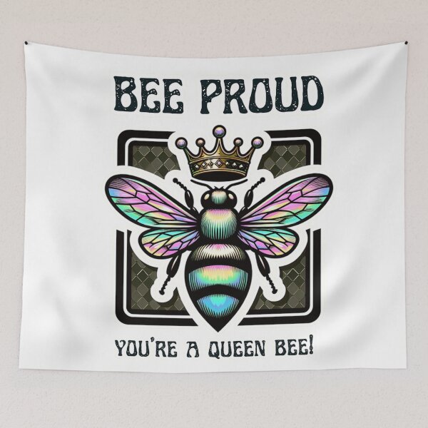 Item preview, Bee proud You're a queen bee! designed and sold by DShirtRepublic.