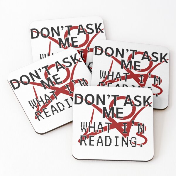 Item preview, Don't ask me what I'm reading designed and sold by Astrie.