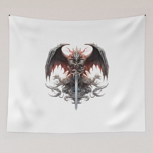 Item preview, Tattoo Style Dragon designed and sold by Lucy Goosy Art.