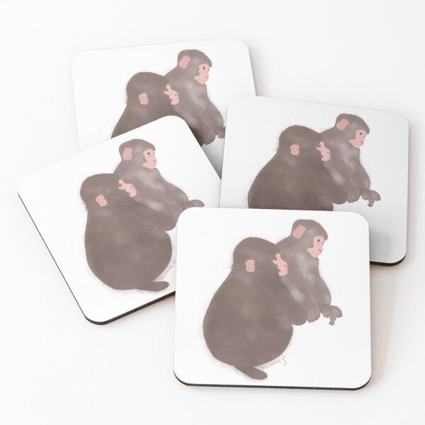 Item preview, Japanese Monkeys designed and sold by inpaulasmind.