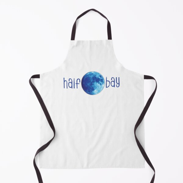 Item preview, Half Moon Bay, California, Blue Type, Blue Moon designed and sold by SeeMac.