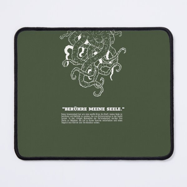 Item preview, Berühre meine Seele | Green Background designed and sold by RM-Journey.