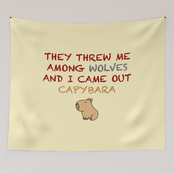 Item preview, I’m A Capybara  designed and sold by SilverFantasy.