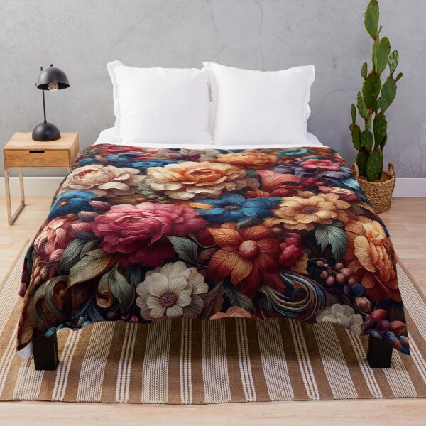 Item preview, Victorian Grandeur A Tapestry of Opulent Floral Arrangements designed and sold by ArtComixHaven.