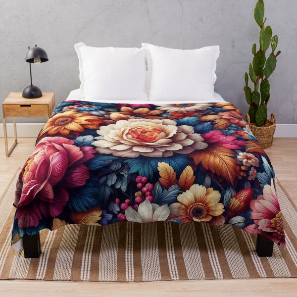 Item preview, Autumnal Bliss: A Celebration of Warm Floral Elegance designed and sold by ArtComixHaven.