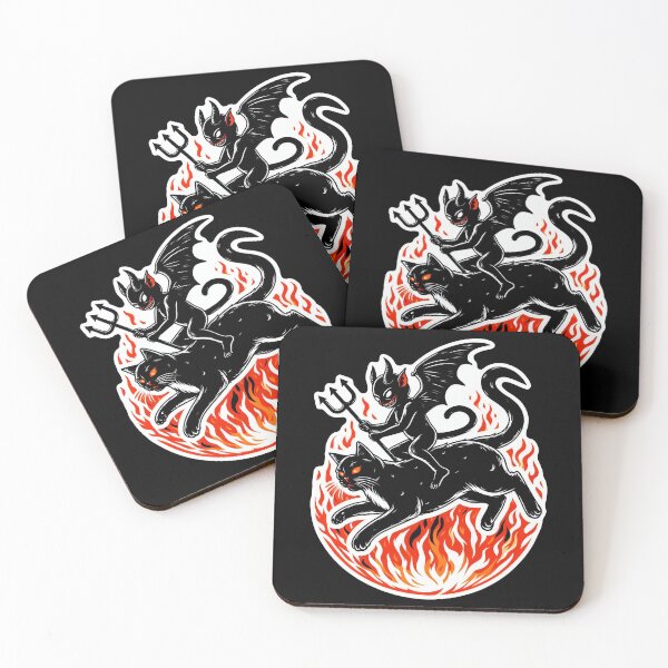 Item preview, Satan and kitty mount designed and sold by AiartIreland.