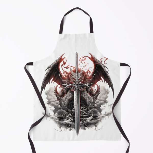 Item preview, Tattoo Style Dragon designed and sold by Lucy Goosy Art.