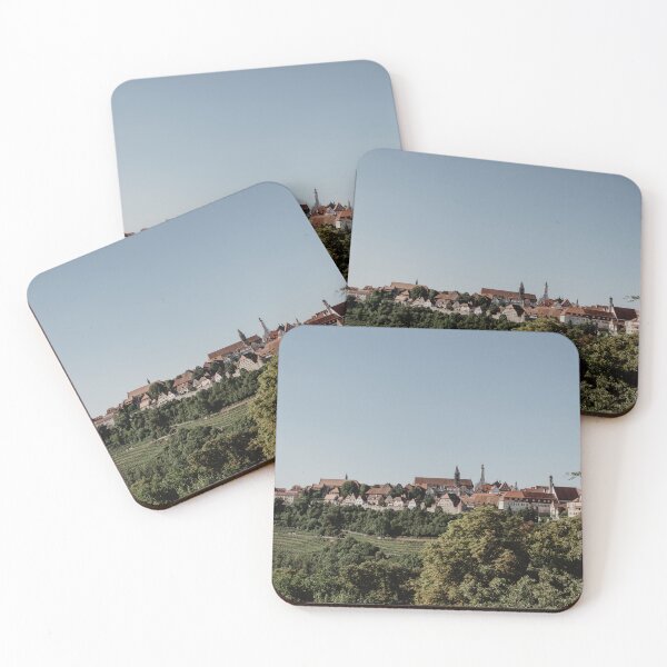 Item preview, view of the old city Rothenburg ob der Tauber designed and sold by LindsayVTravels.