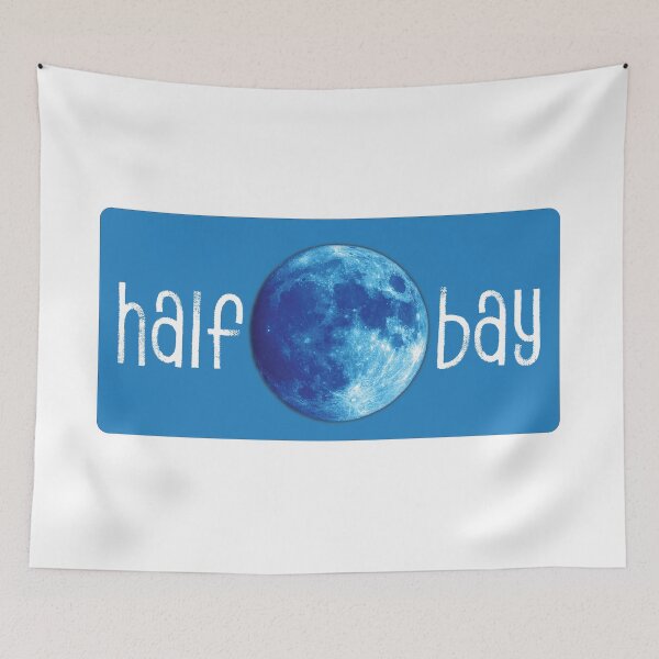 Item preview, Half Moon Bay, California, Blue box designed and sold by SeeMac.