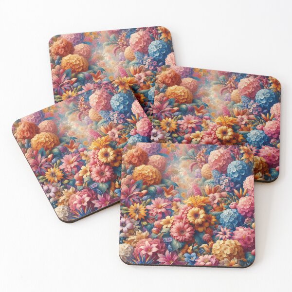 Item preview, Pastel Dreams A Serene Cascade of Floral Delicacy designed and sold by ArtComixHaven.