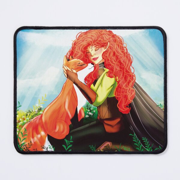 Item preview, The elf and her fox designed and sold by juhbiiz.