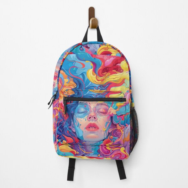 Item preview, Dreamscape meltdown: Modern Fantasy Pop Art designed and sold by 33wolvesdesigns.