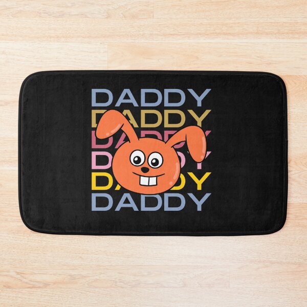 Item preview, Daddy Colorful Spiky Tooth Cartoon Funny Rabbit Design designed and sold by Raise2Shine.