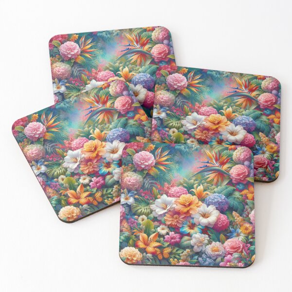 Item preview, Enchanted Garden A Mystical Journey Through Floral Splendour designed and sold by ArtComixHaven.