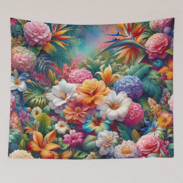 Item preview, Enchanted Garden A Mystical Journey Through Floral Splendour designed and sold by ArtComixHaven.