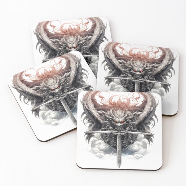 Item preview, Tattoo Style Dragon designed and sold by Lucy Goosy Art.