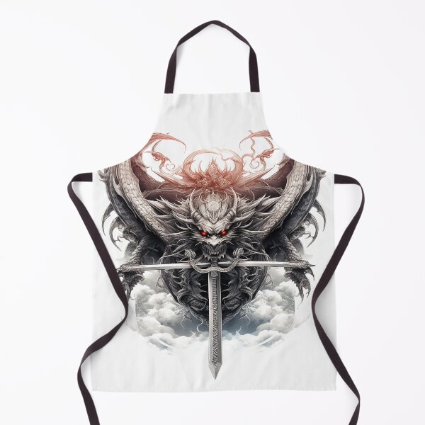Item preview, Tattoo Style Dragon designed and sold by Lucy Goosy Art.