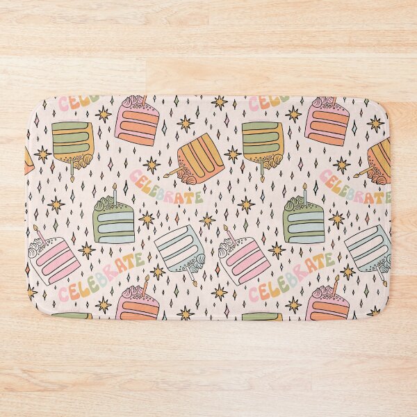 Item preview, Rainbow Cake Print designed and sold by doodlebymeg.