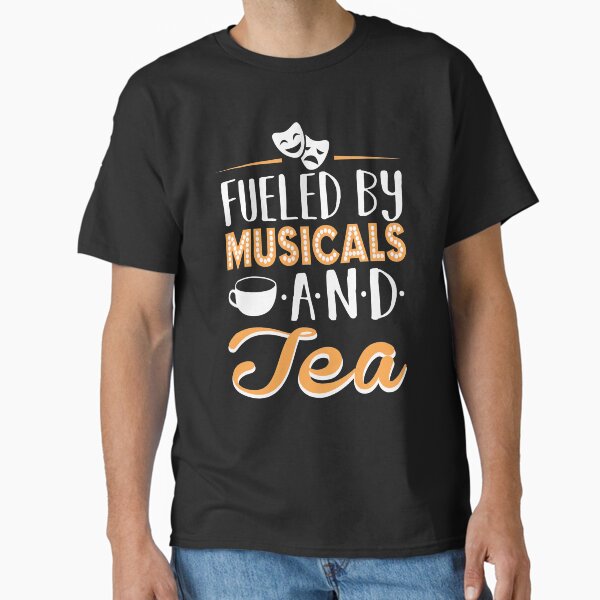Vista previa del artículo con la obra «Impulsado por musicales y té», diseñado y vendido por KsuAnn.