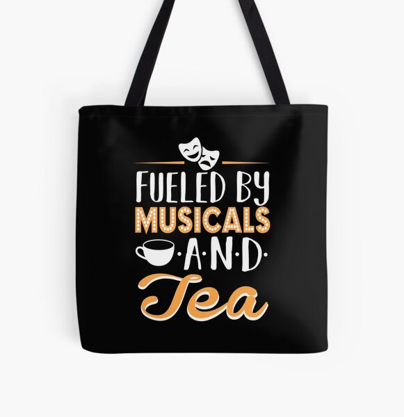 Vista previa del artículo con la obra «Impulsado por musicales y té», diseñado y vendido por KsuAnn.