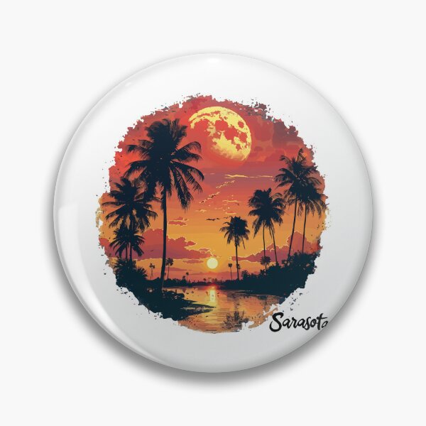 Item preview, Sarasota Florida (with Black Lettering) designed and sold by VelvetRoom.