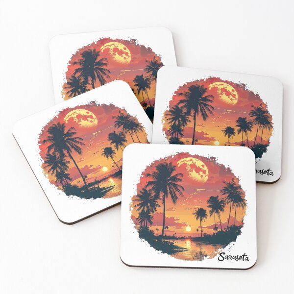 Item preview, Sarasota Florida (with Black Lettering) designed and sold by VelvetRoom.