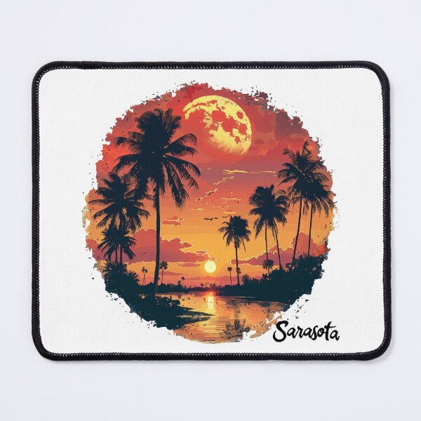 Item preview, Sarasota Florida (with Black Lettering) designed and sold by VelvetRoom.