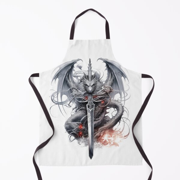 Item preview, Tattoo Style Dragon designed and sold by Lucy Goosy Art.