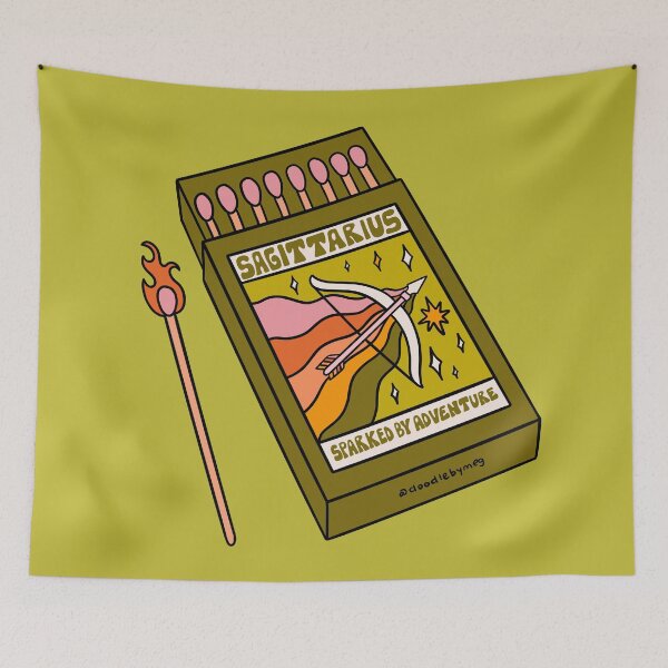 Item preview, Sagittarius Matchbox designed and sold by doodlebymeg.