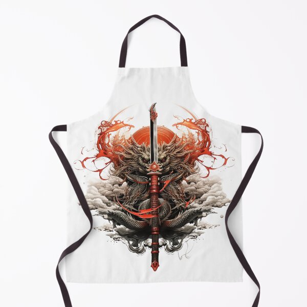 Item preview, Tattoo Style Dragon designed and sold by Lucy Goosy Art.