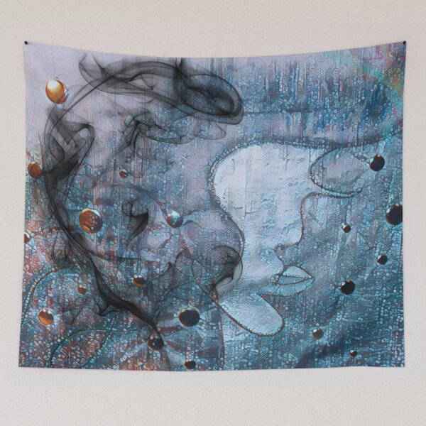 Item preview, SMOKE & MIRRORS designed and sold by lindosilks.