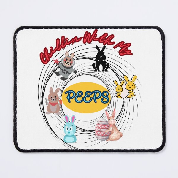 Item preview, funny, Chilling with my friends, easter bunny designed and sold by amazouz1.