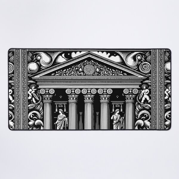 Item preview, greek temple designed and sold by MRANTONELLI.