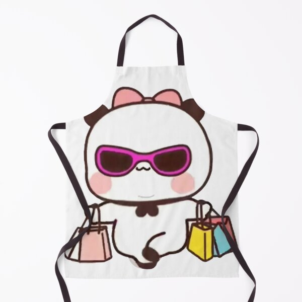 Item preview, Cute funny humor holiday birthday gift lovely cats friend girlfriend Panda Bear Brownie Sugar BuBu DuDu Mochi Milk peach Valentine xmas goma Couple v2 designed and sold by OceanLiveArts.