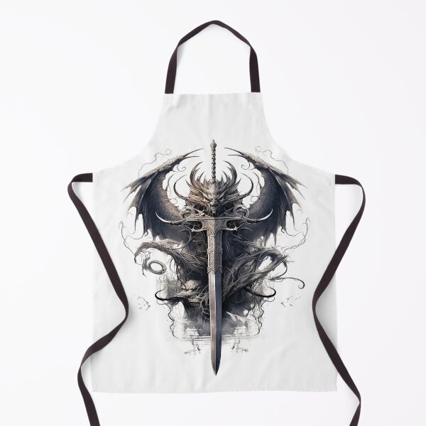 Item preview, Tattoo Style Dragon designed and sold by Lucy Goosy Art.