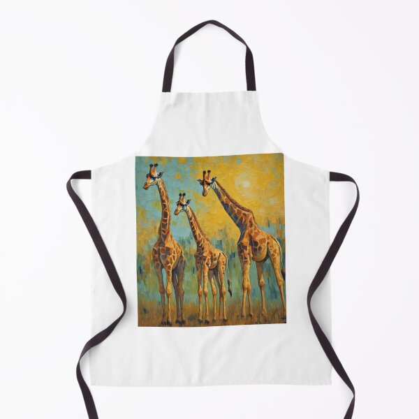 Item preview, "Family of Giraffes: Majestic Harmony" designed and sold by Artisticanvas.