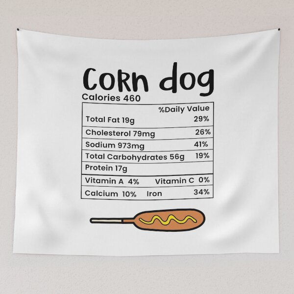 Item preview, Corn Dog: Nutrition Facts of Corndog designed and sold by kcaandwu.