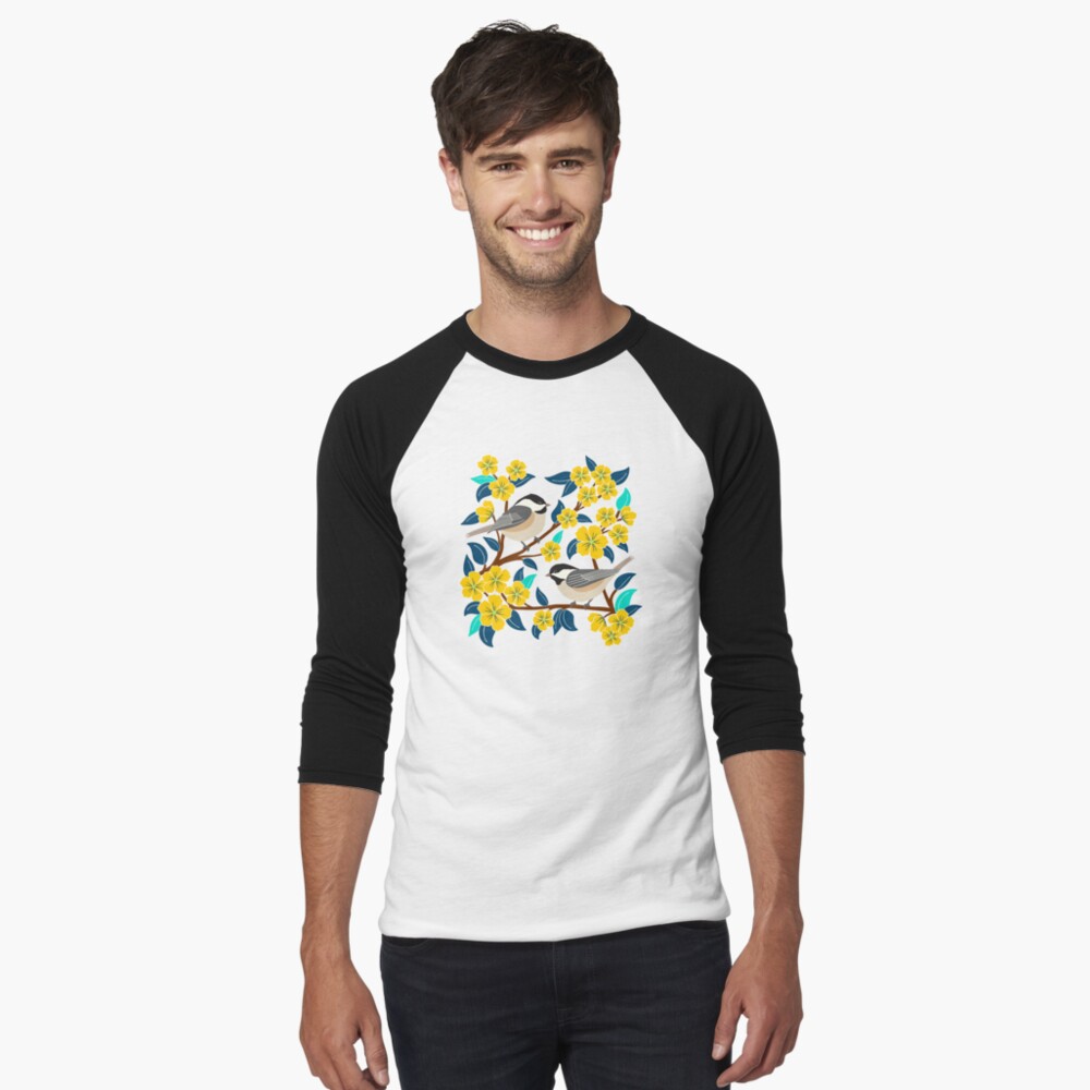 Item preview, Baseball ¾ Sleeve T-Shirt designed and sold by jennifereladd.