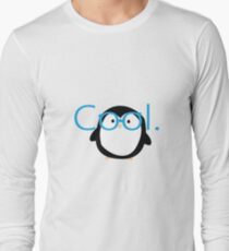 Cool Penguin Long Sleeve T-Shirt