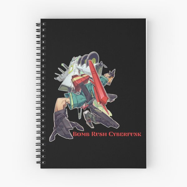 Item preview, Bomb Rush Cyberfunk - it's the sprtl JSRF designed and sold by DifferMindArt.