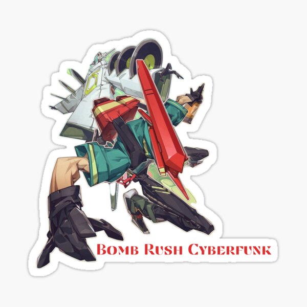 Bomb Rush Cyberfunk - it's the sprtl JSRF Sticker