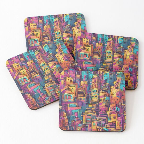 Item preview, Overpopulation Dystopia Urban City designed and sold by FunnyT-Shirts.