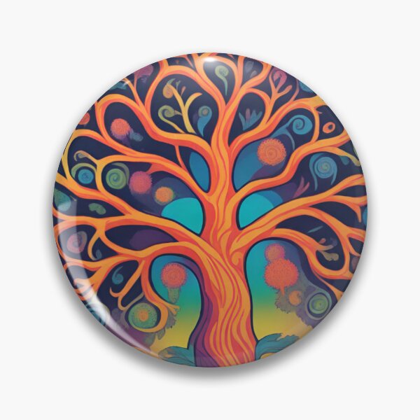 Item preview, Psychedelic Tree of Life designed and sold by retro-ether.