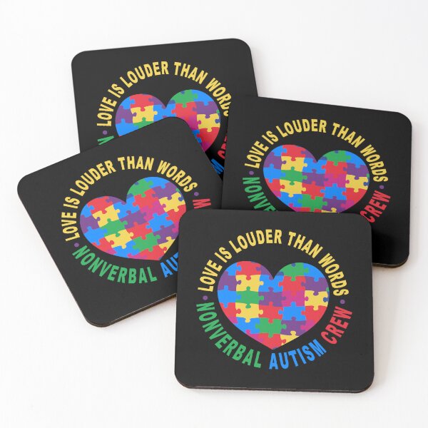 Item preview, Love is Louder Than Words - Nonverbal Autism Awareness designed and sold by TaraGbear.