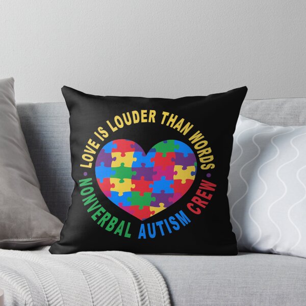 Item preview, Love is Louder Than Words - Nonverbal Autism Awareness designed and sold by TaraGbear.