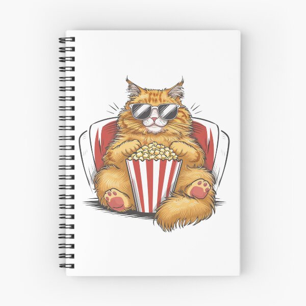 Artikelvorschau, Katze frisst Popcorn entworfen und verkauft von PGAart.