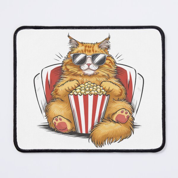 Item preview, CAT EAT POPCORN designed and sold by PGAart.
